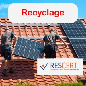 Recyclage - Rescert Photovolaïque